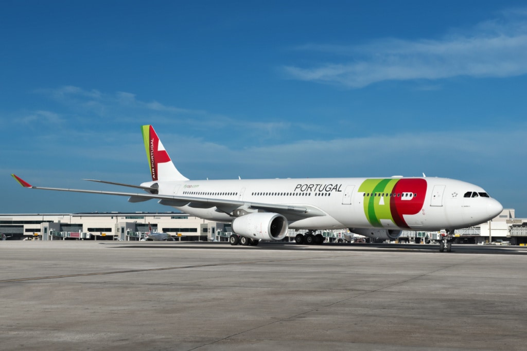 A330 der TAP auf Rollfeld