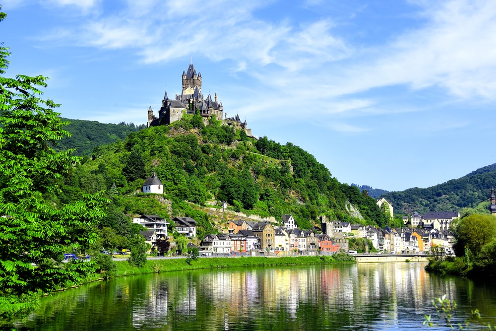 Die Reichsburg in Cochem an der Mosel