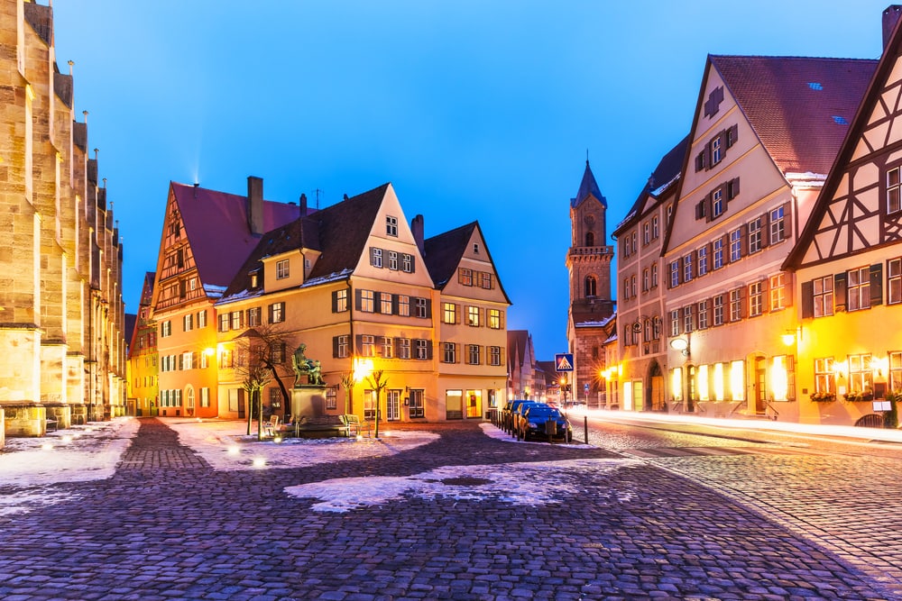 Dinkelsbühl in Bayern