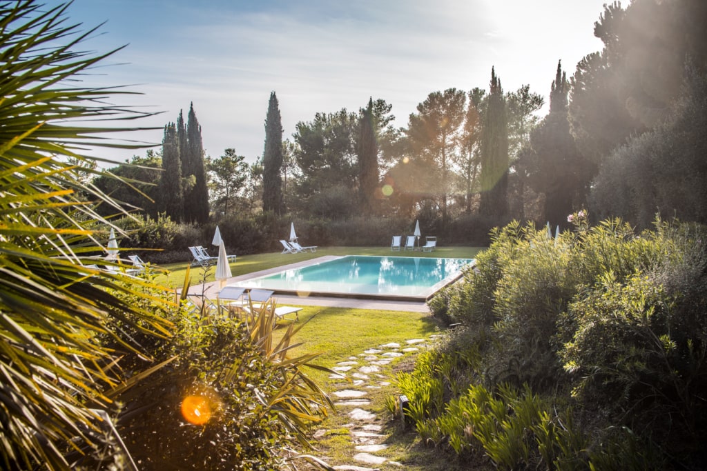 Pool im Fattoria di Magliano