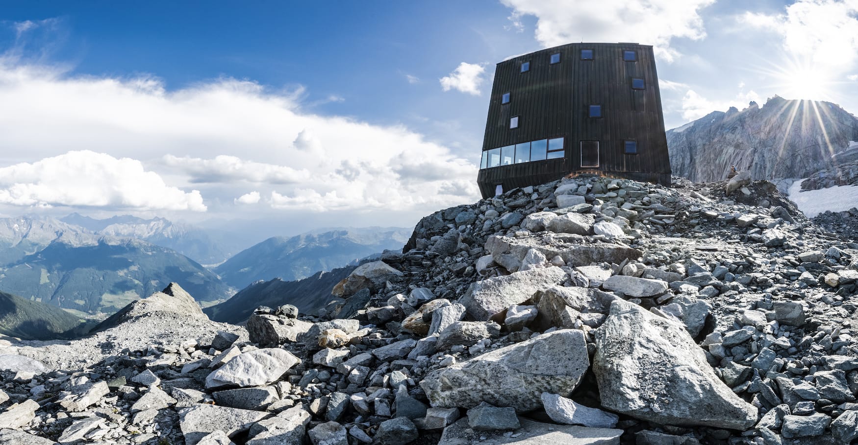 Schwarzensteinhütte im Ahrntal
