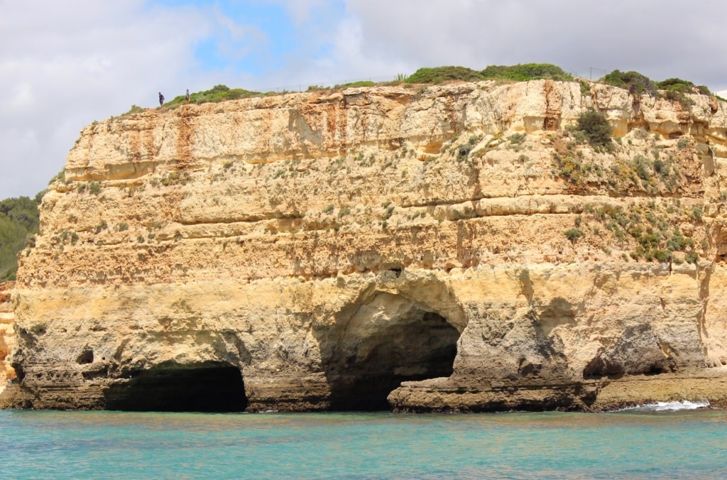Wanderer an der Algarve