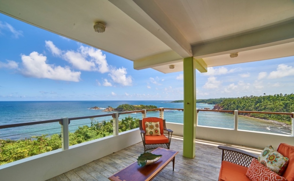 Terrasse im Wanderlust Carribean