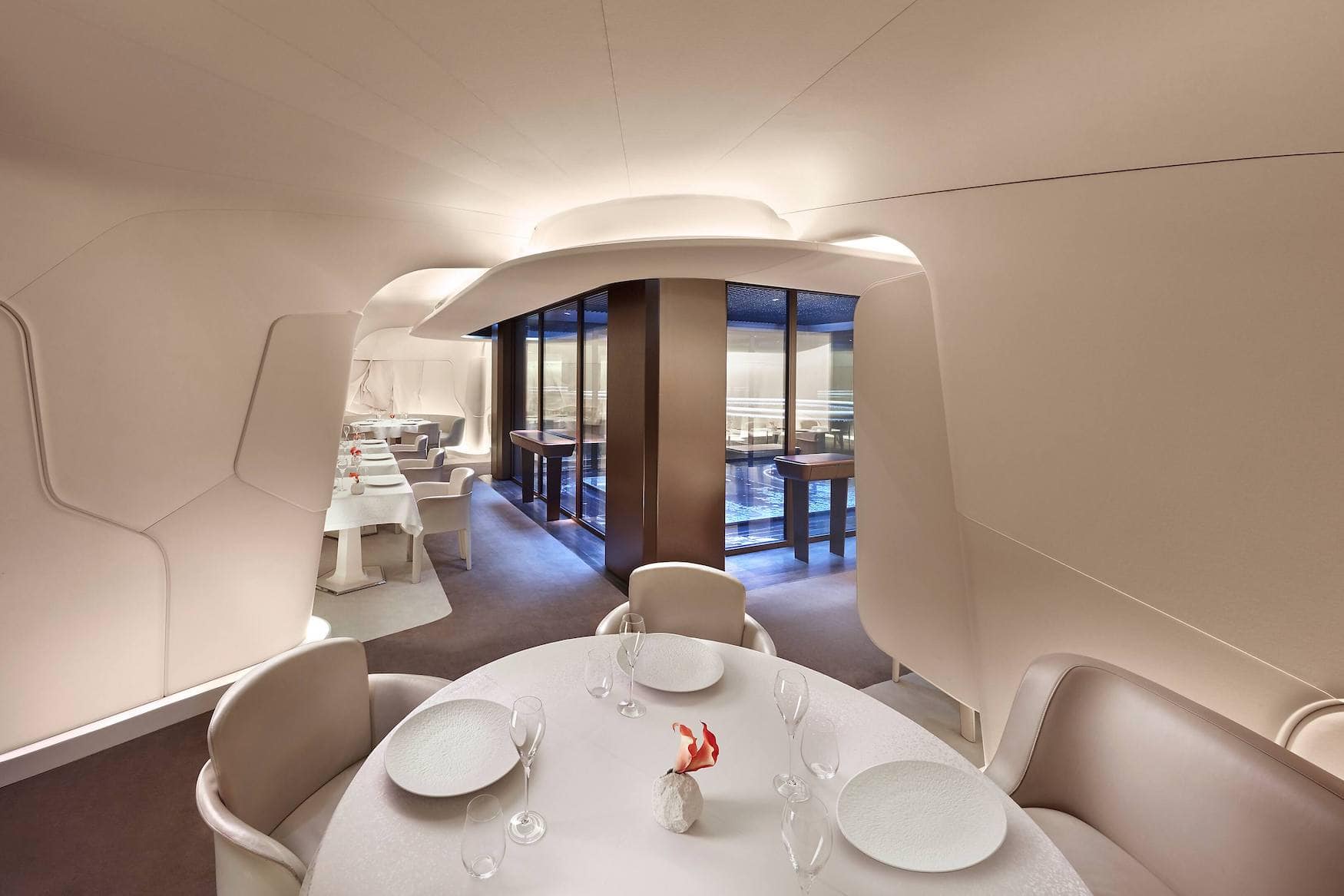 Sterneküche im Restaurant Sur Mesure par Thierry Marx