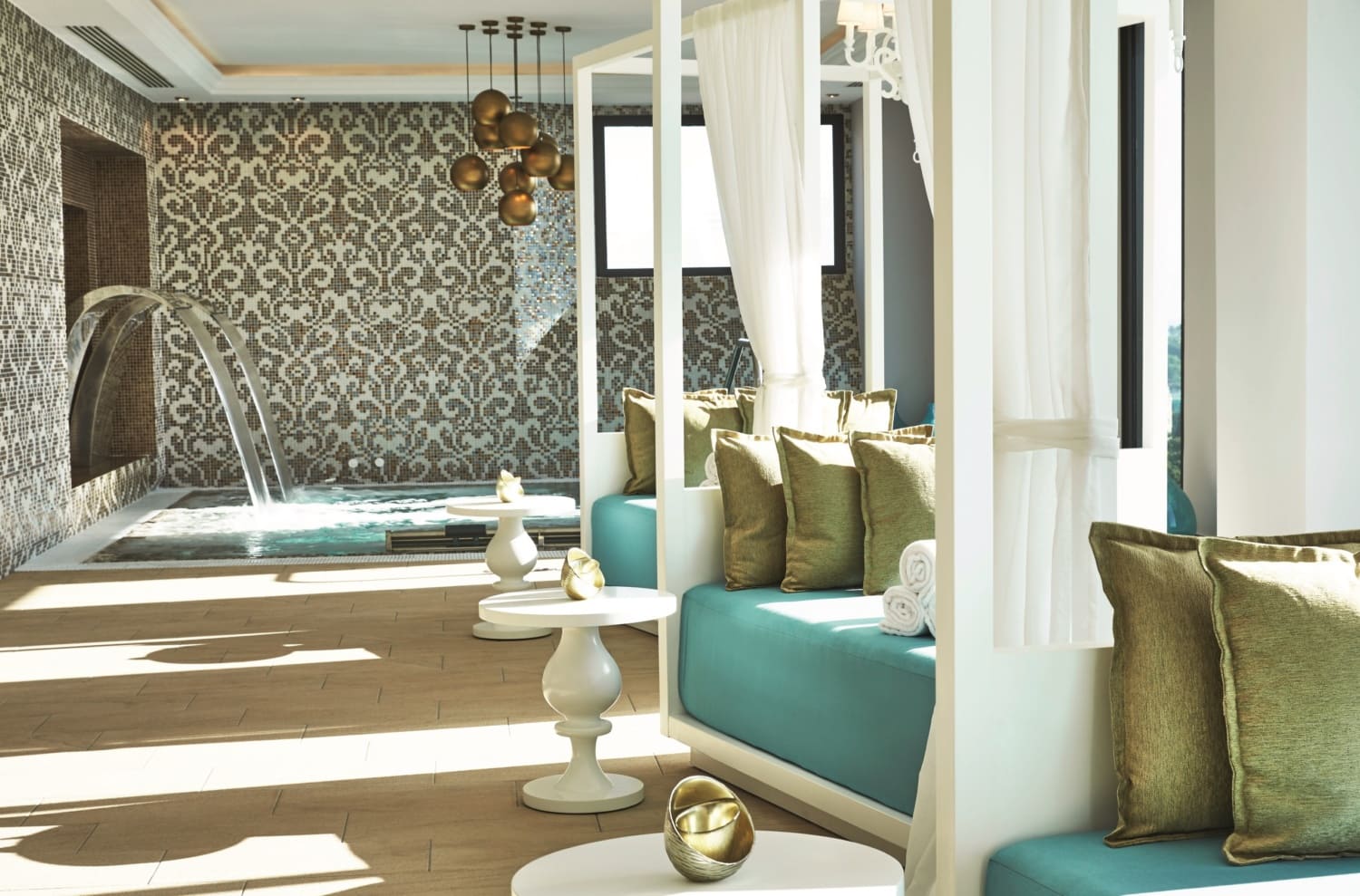 Luxus Spa Bereich in Orientalischem Stil