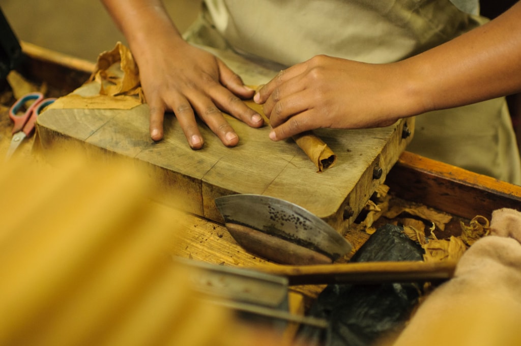Handarbeit in der Joya de Nicaragua in Nicaragua