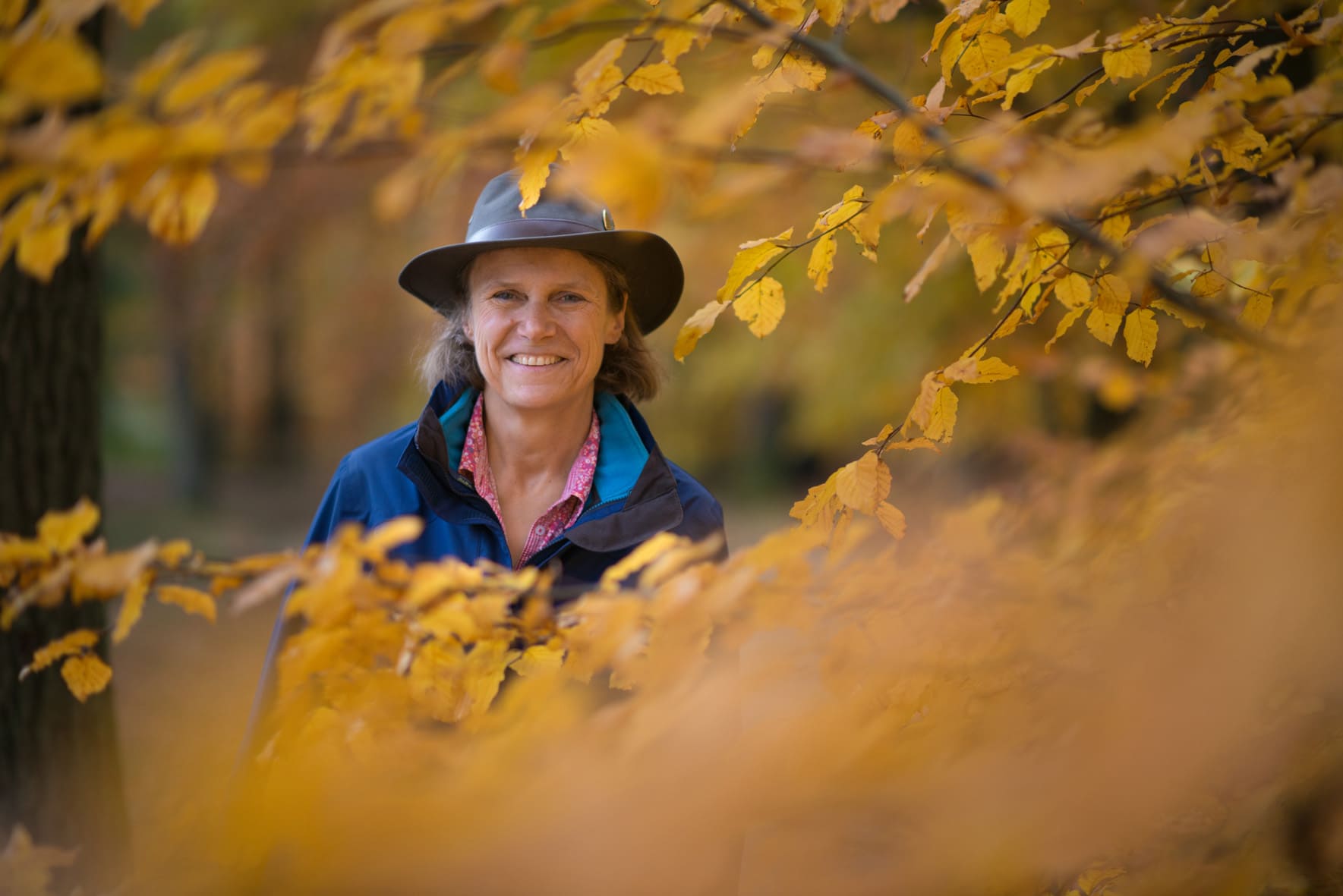 Susanne Weidert-Horn im Naturpark Taunus