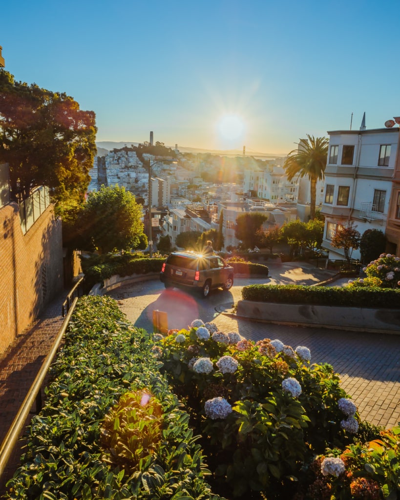 Lombard Street in San Francisco