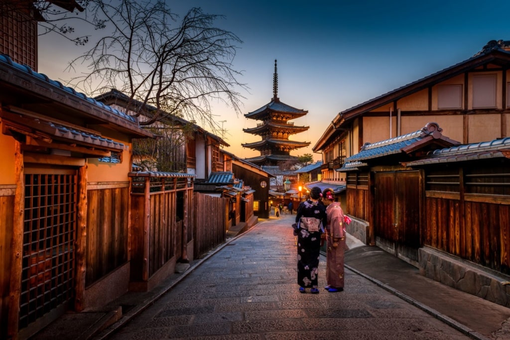 Geishas in Japan