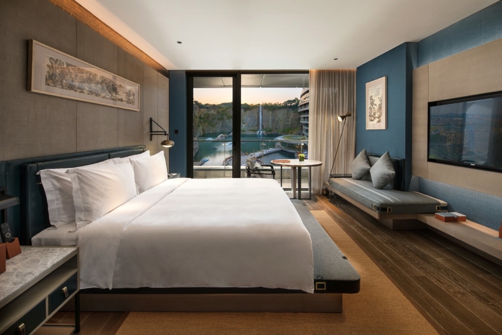 Gästezimmer im InterContinental Shanghai