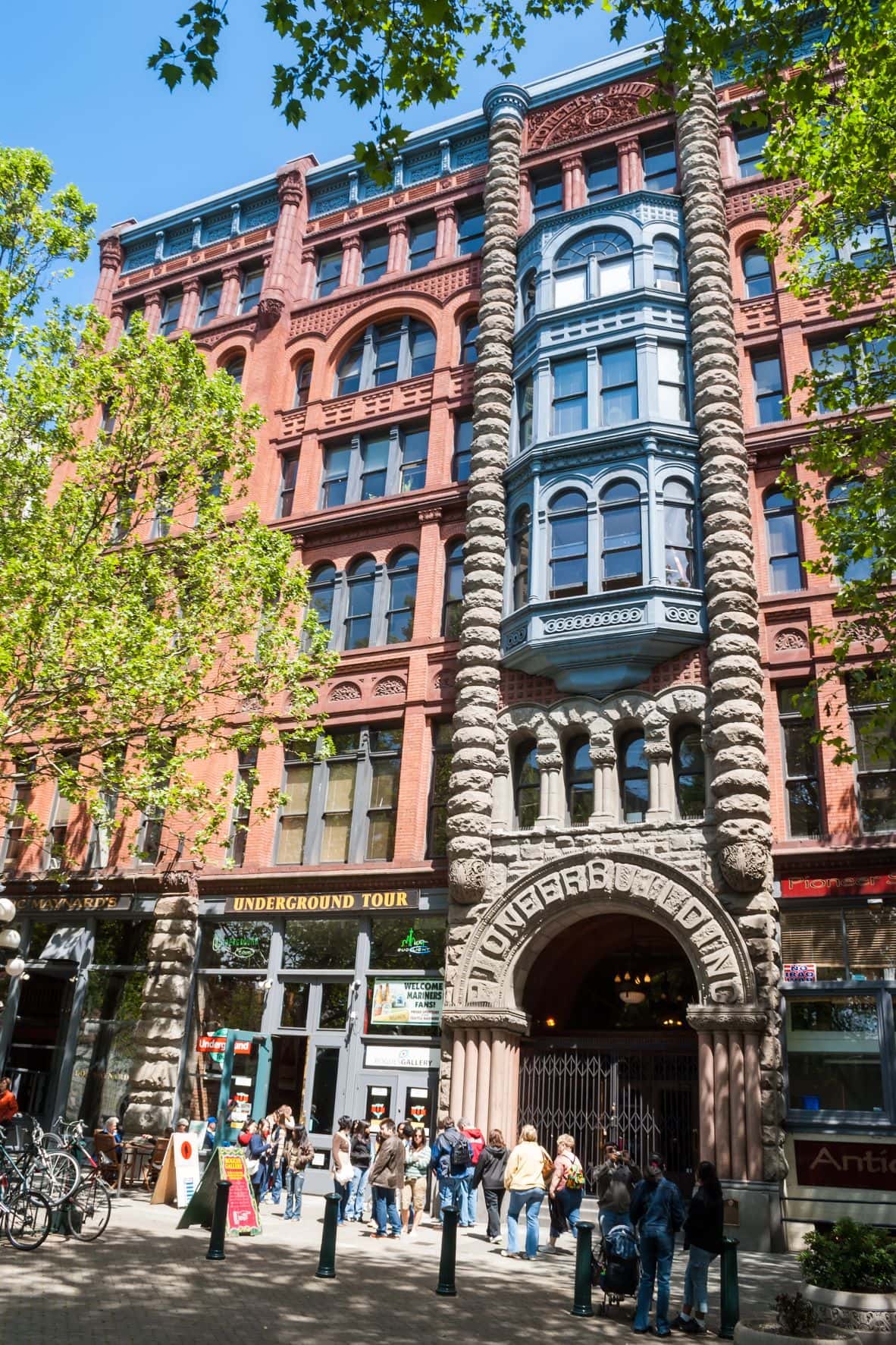 Gebäude im Stadtteil Pioneer Square in Seattle 