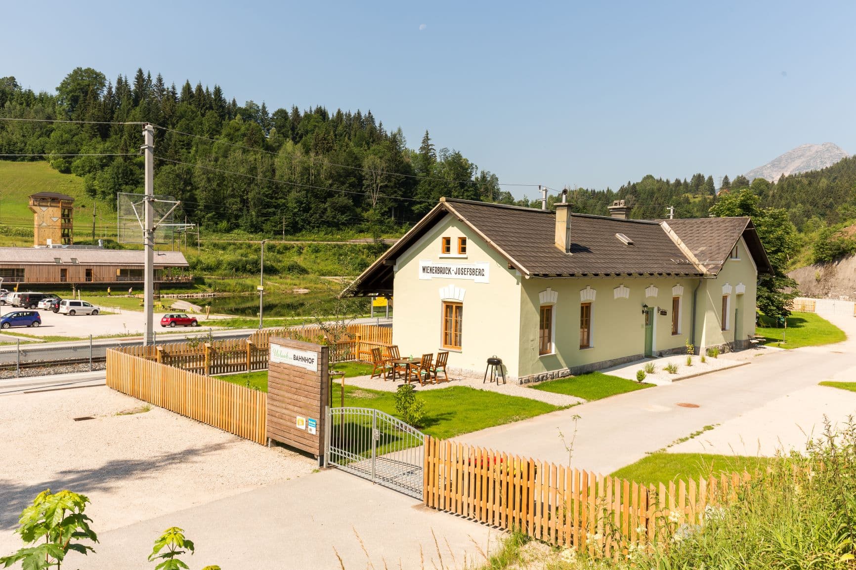 Bahnhof Wienerbruck in Niederösterreich