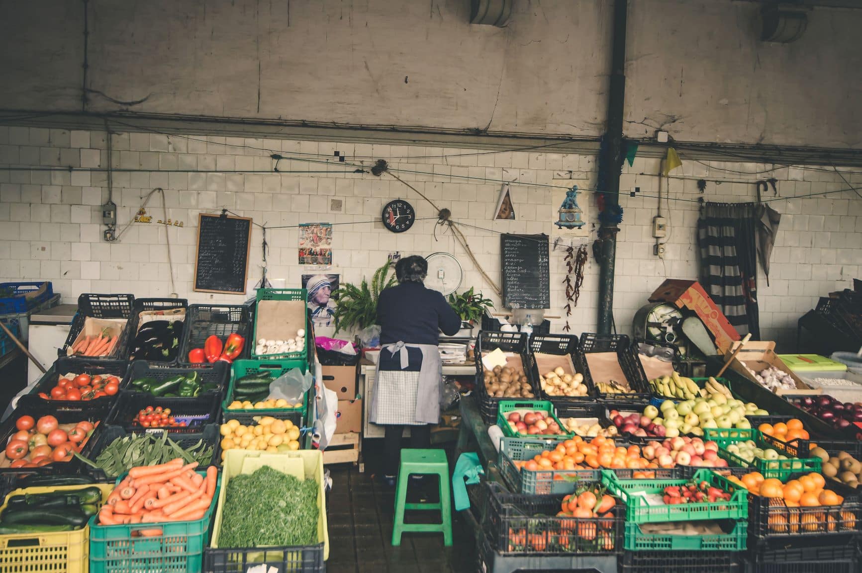 Bolhao Markt in Porto