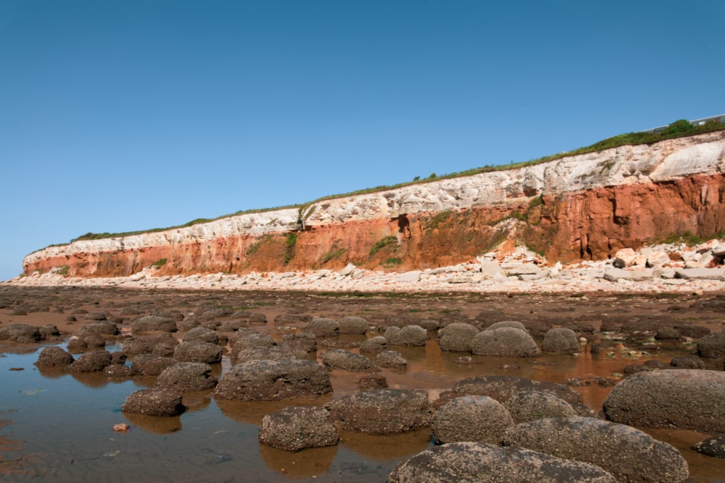 Norfolk ist berühmt für seine roten Klippen, »England's Great Walk« führt direkt daran vorbei.