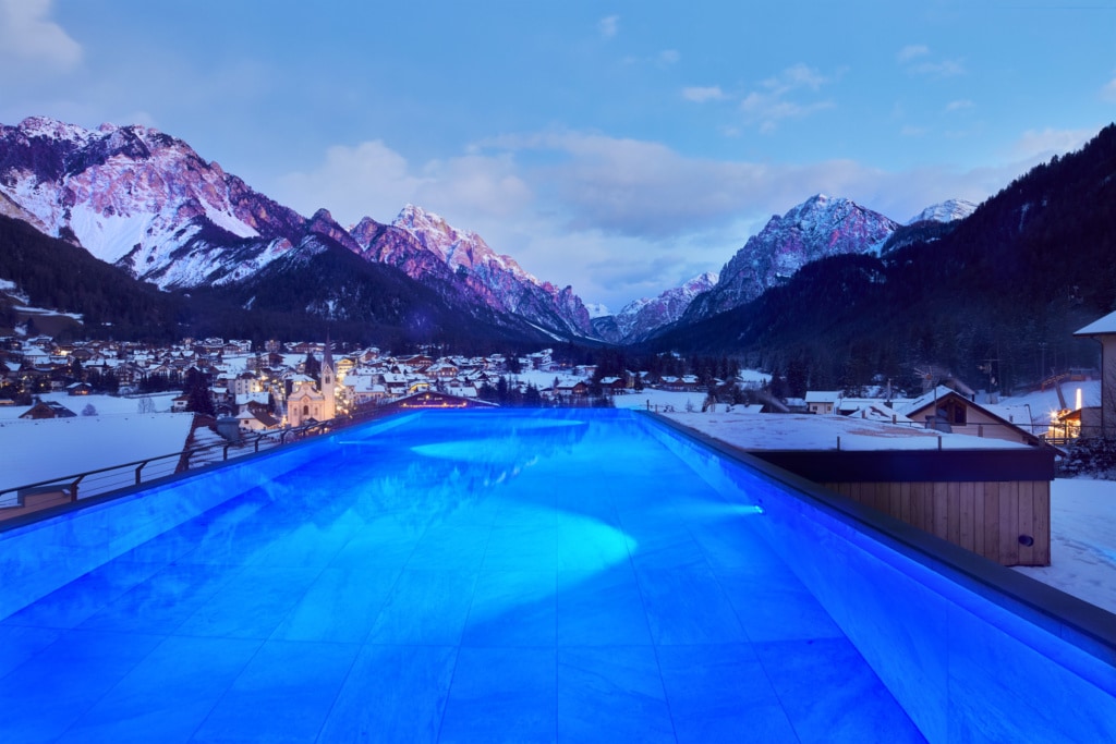 Excelsior Dolomites Life Resort, Sky SPA Infinity Pool