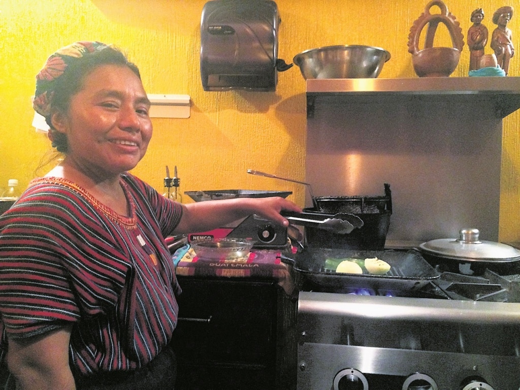 Senora Pu in Guatemala-Stadt