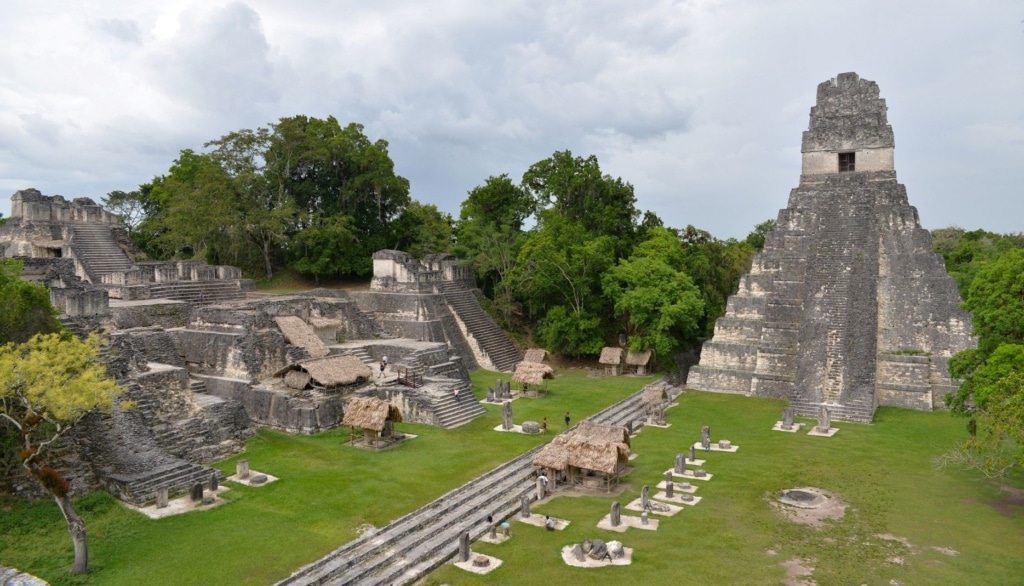 Pyramide in Tikal, Guatemala