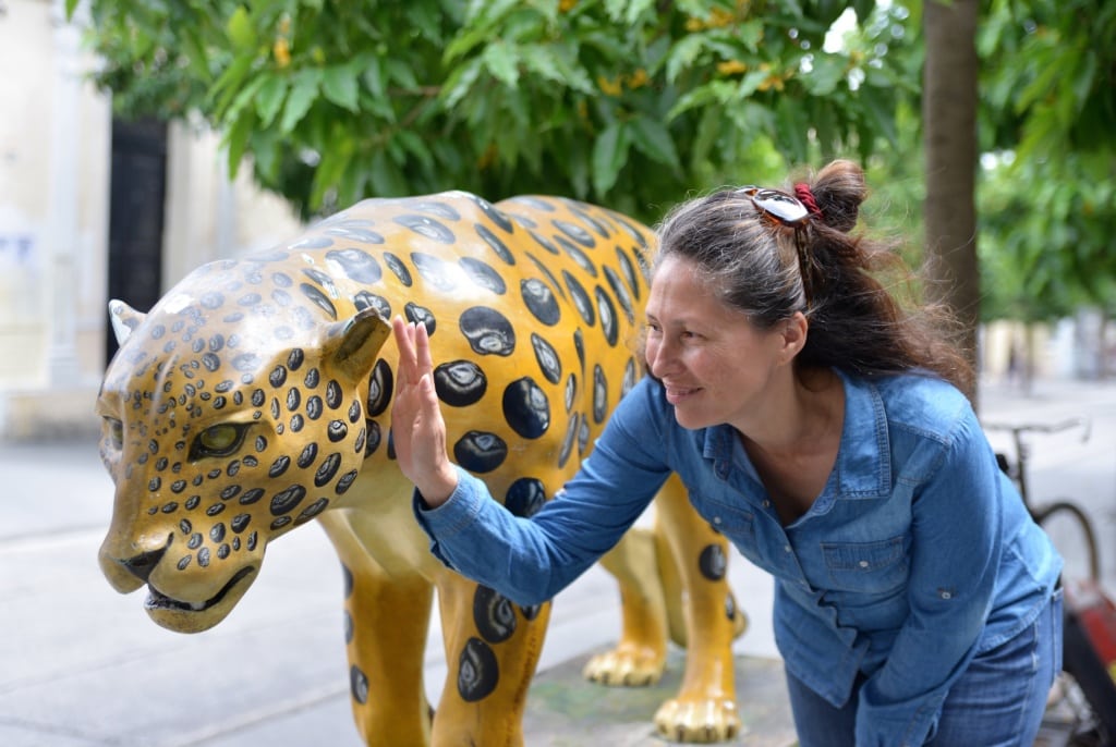 Städteführerin Olga in Guatemala-Stadt