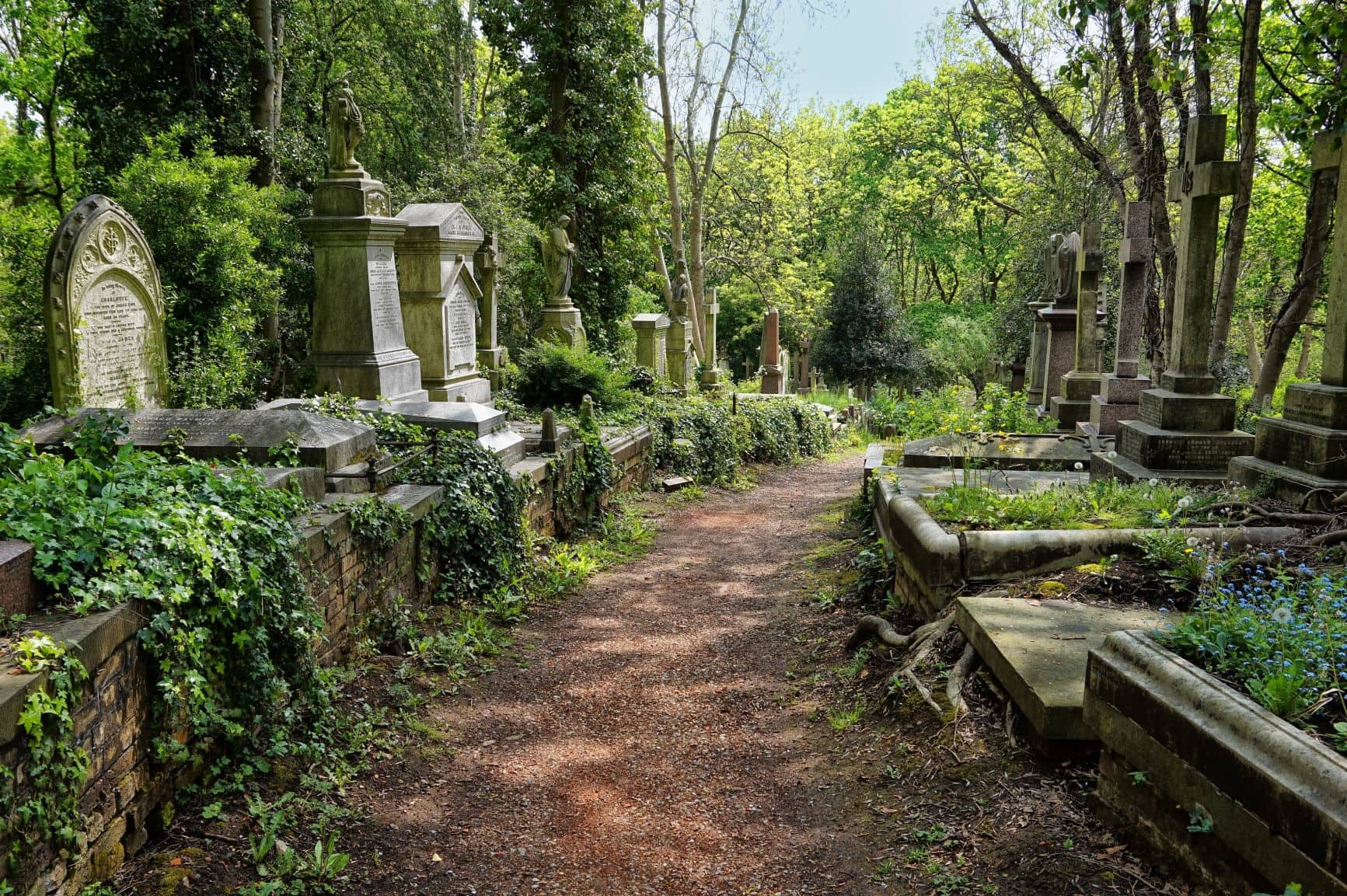Highgate Cemetry in London