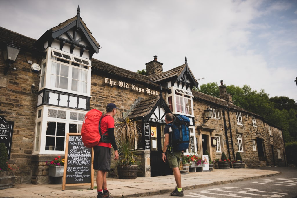 Old Nag's Head - Ein Pub in Nordengland auf dem Pennine Way