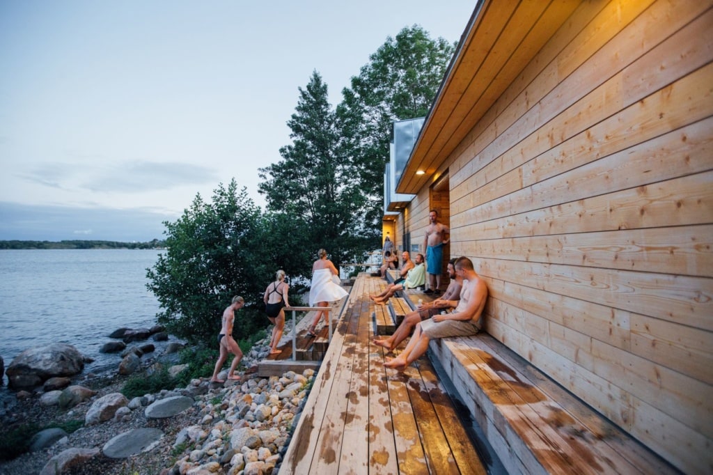 Sauna in Lonna