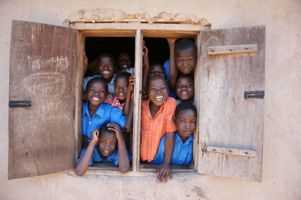 Kinder in Uganda