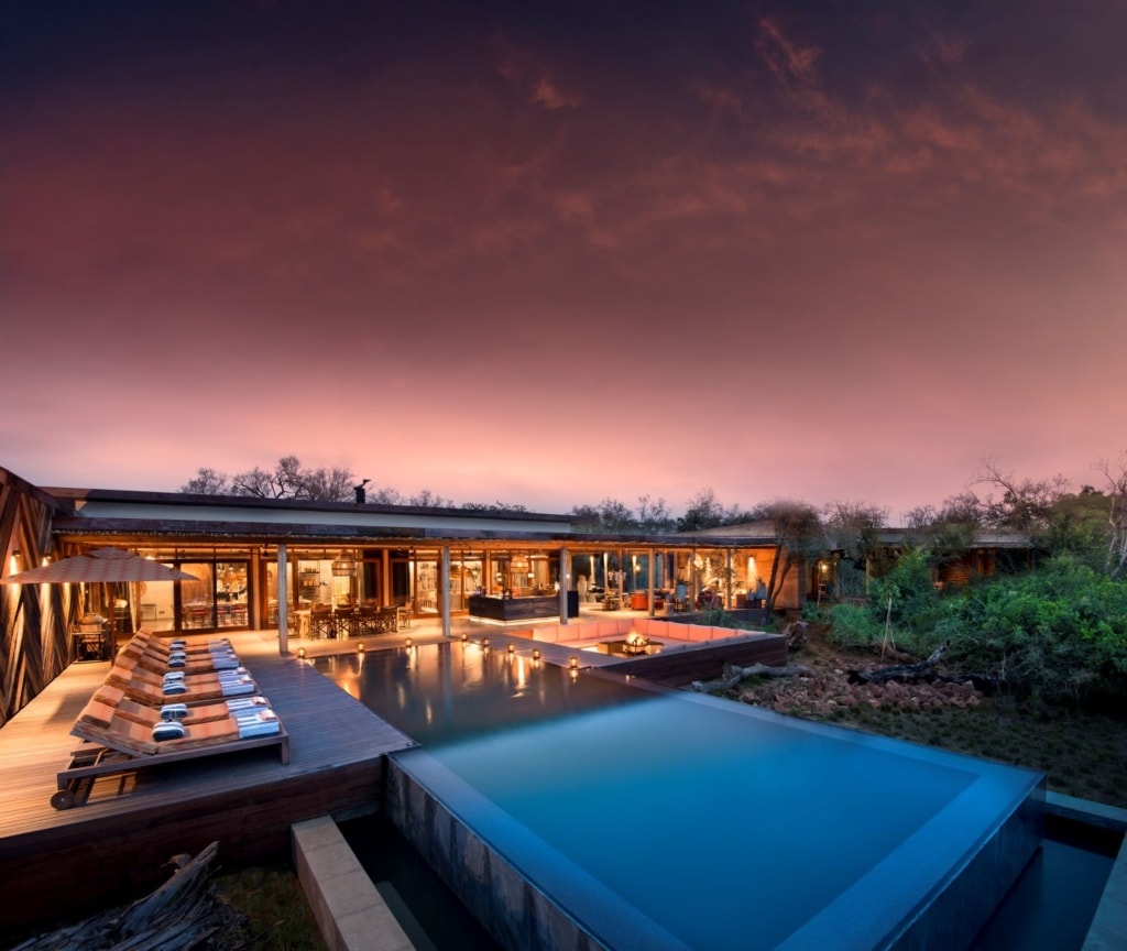 Pool und Gebäude Phinda Homestead