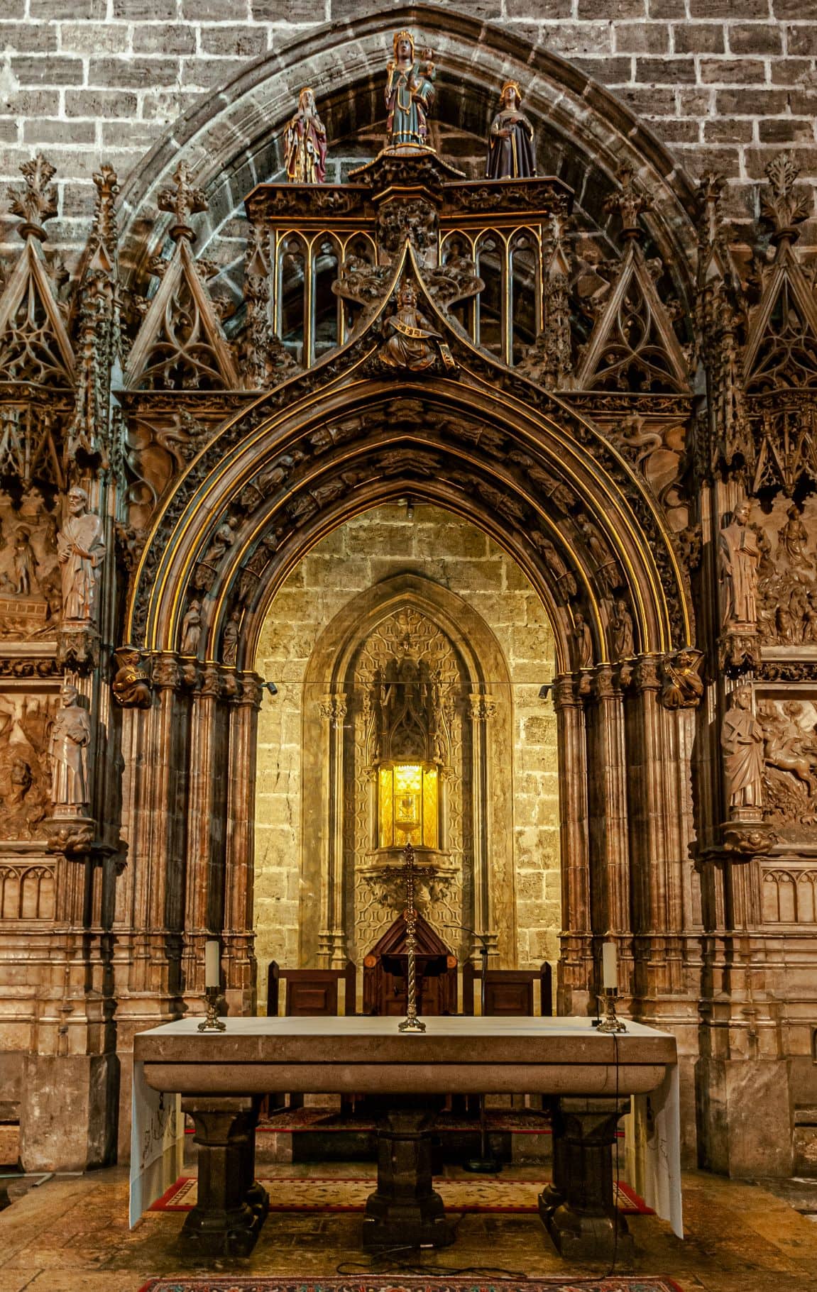 Heilige Gral in der Kathedrale in Valencia 