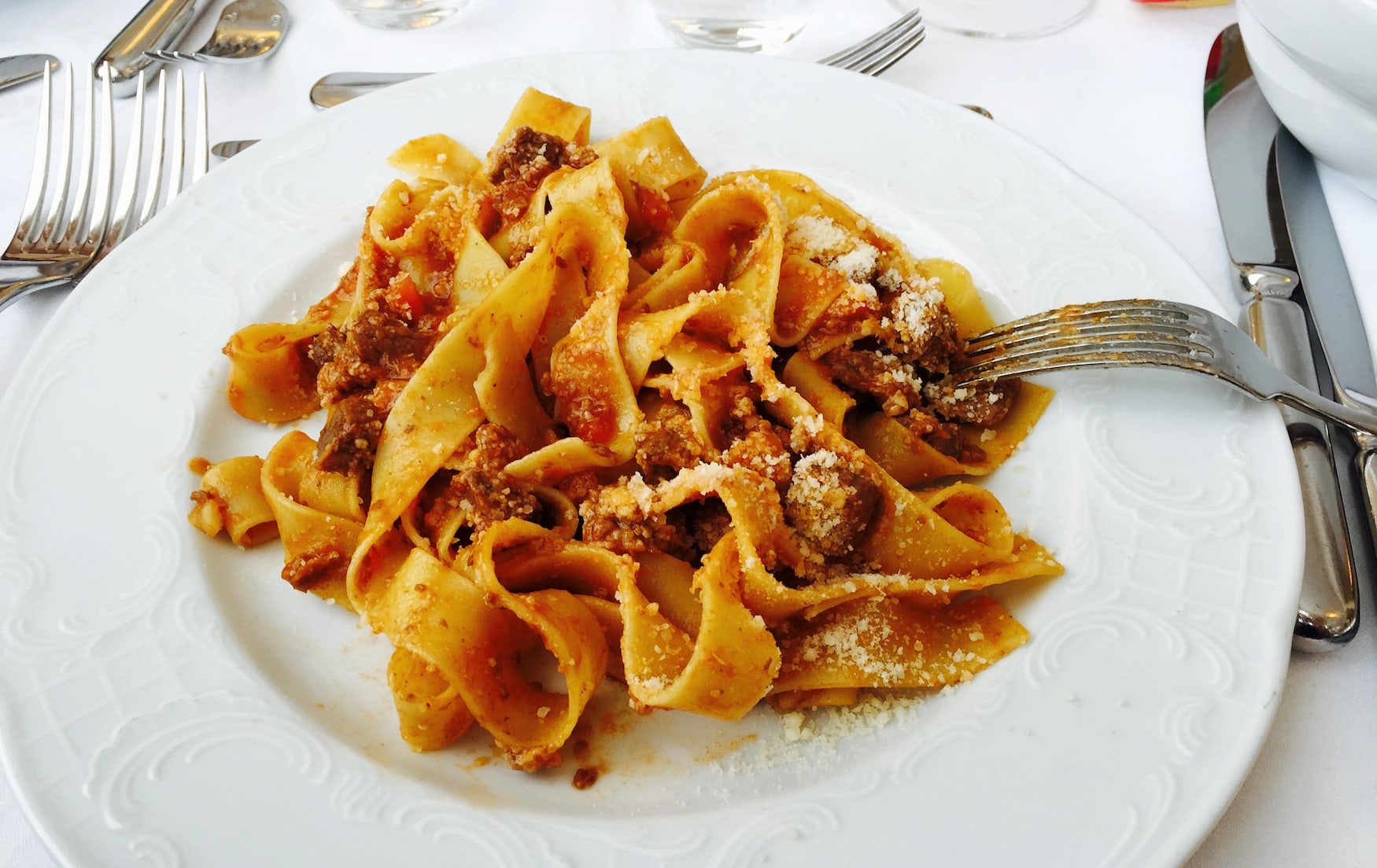 Parpadelle al Ragú