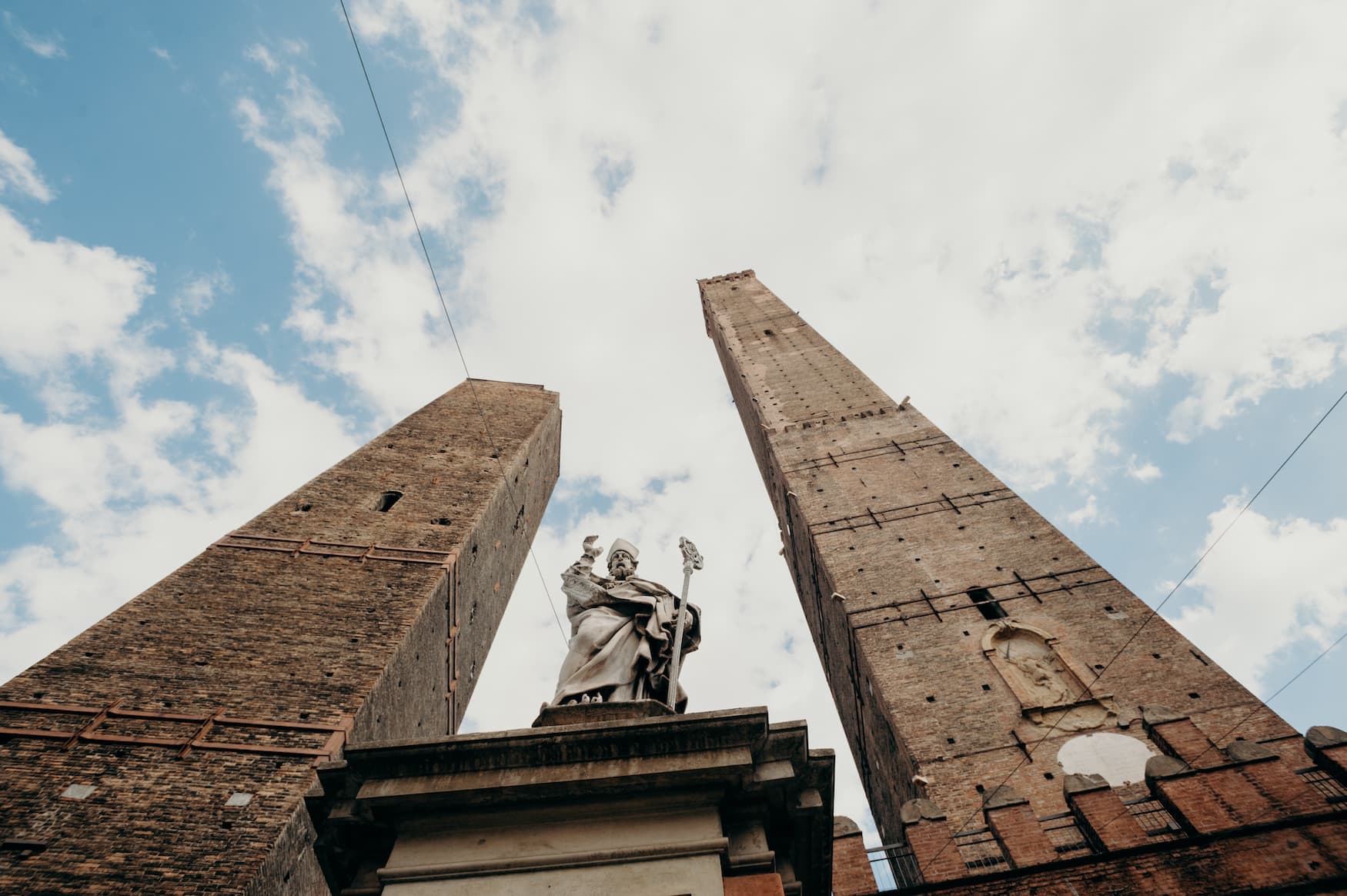 Die Zwillingstürme in Bologna
