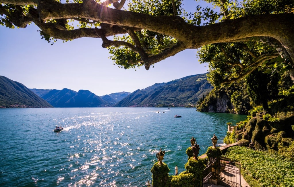 Comer See in Italien