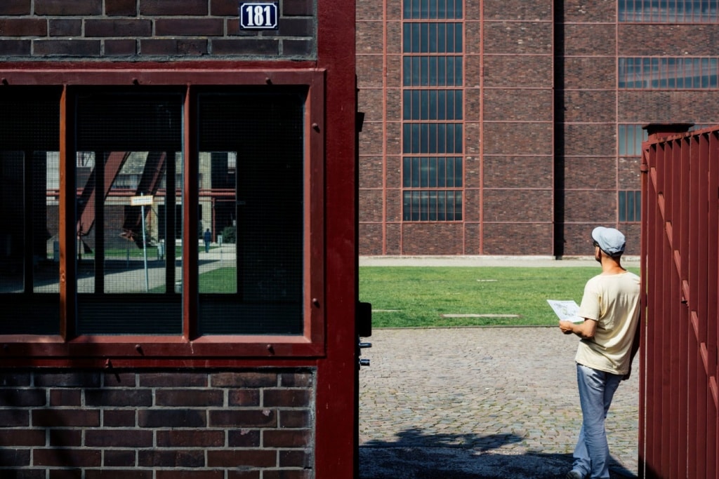 Bauhaus-Architektur: Zeche Zollverein in Essen