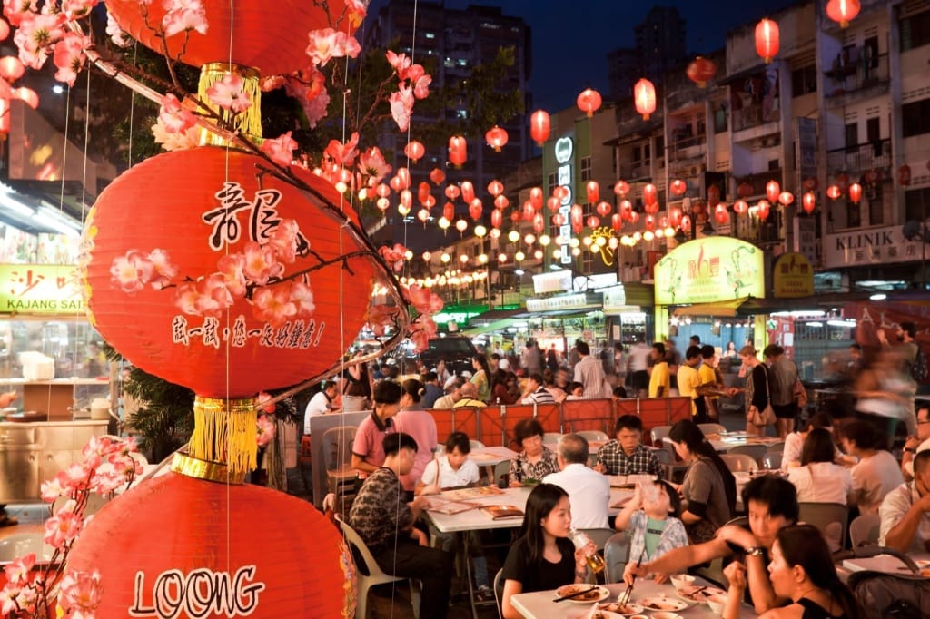 Chinatown in Kuala Lumpur