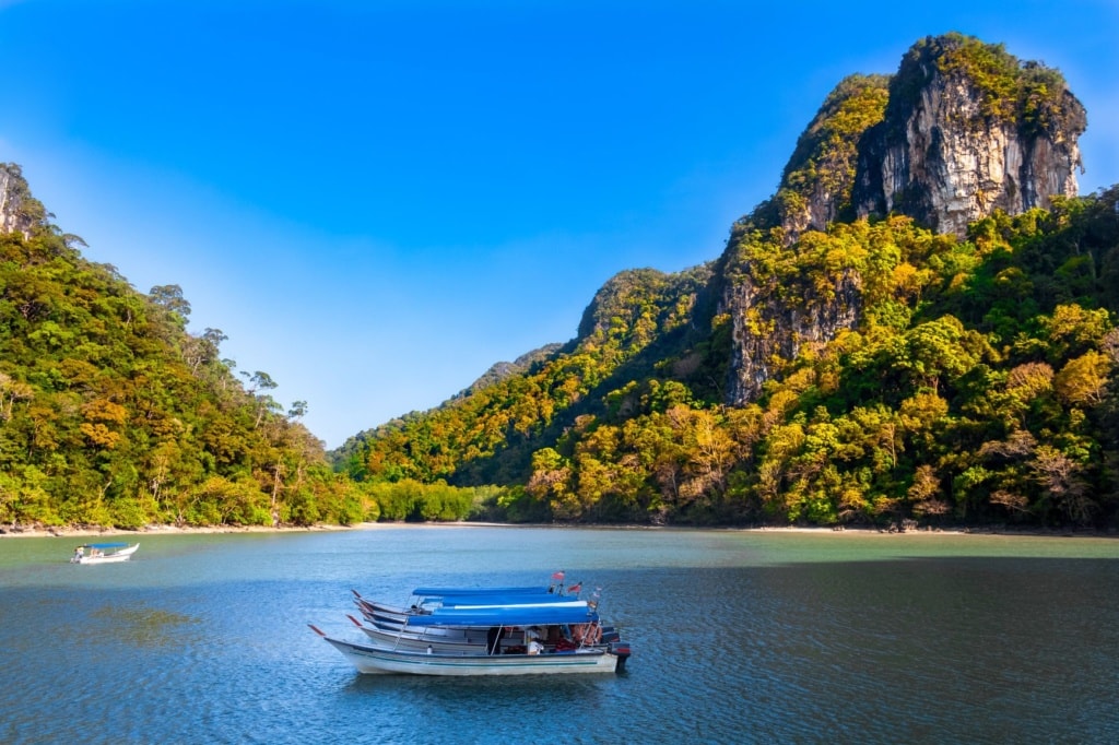 Kilim Geoforest Park in Langkawi, Malaysia