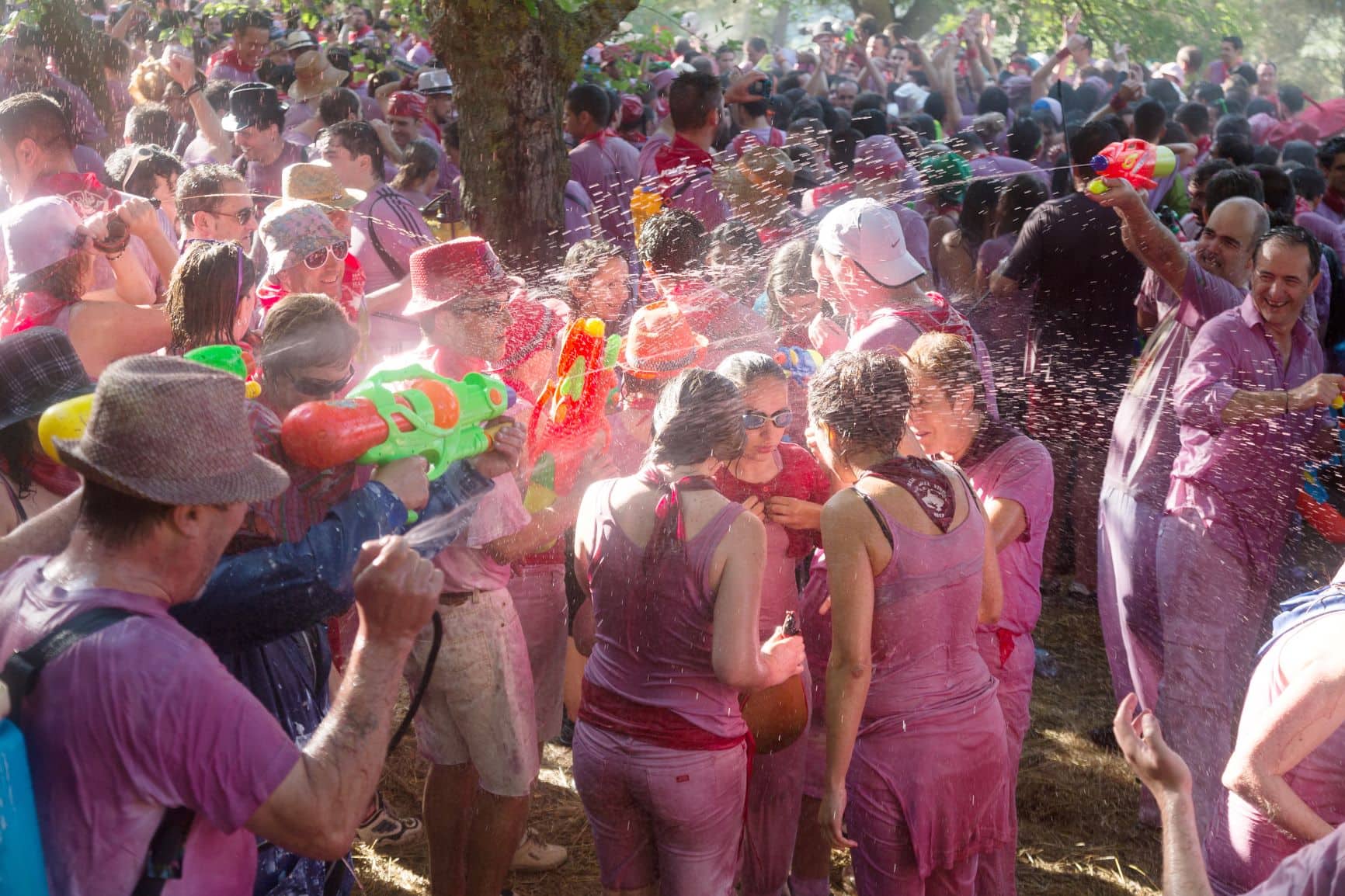 La-Batalla-Festival in Spanien
