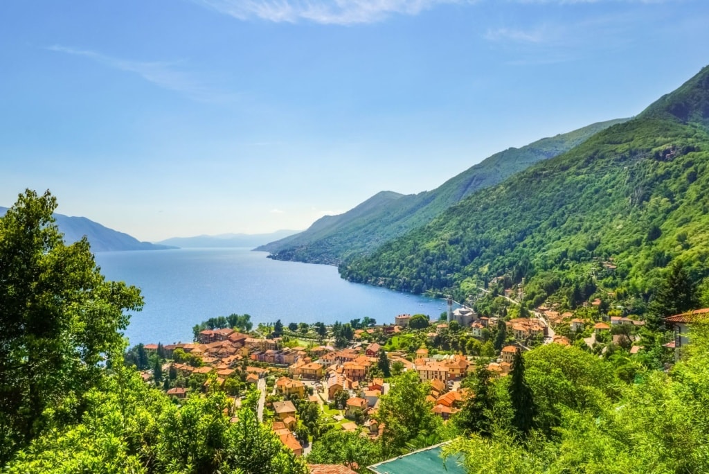 Lago Maggiore in Italien