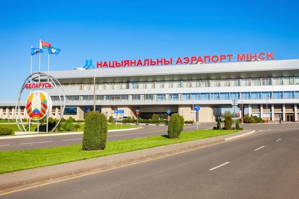 Flughafengebäude Minsk