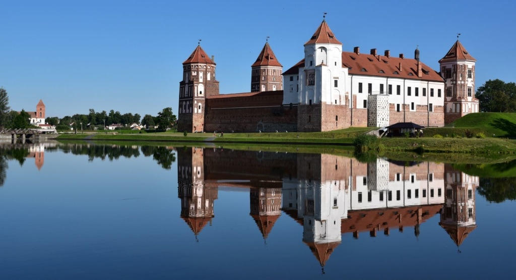Schloss in Mir in Weißrussland