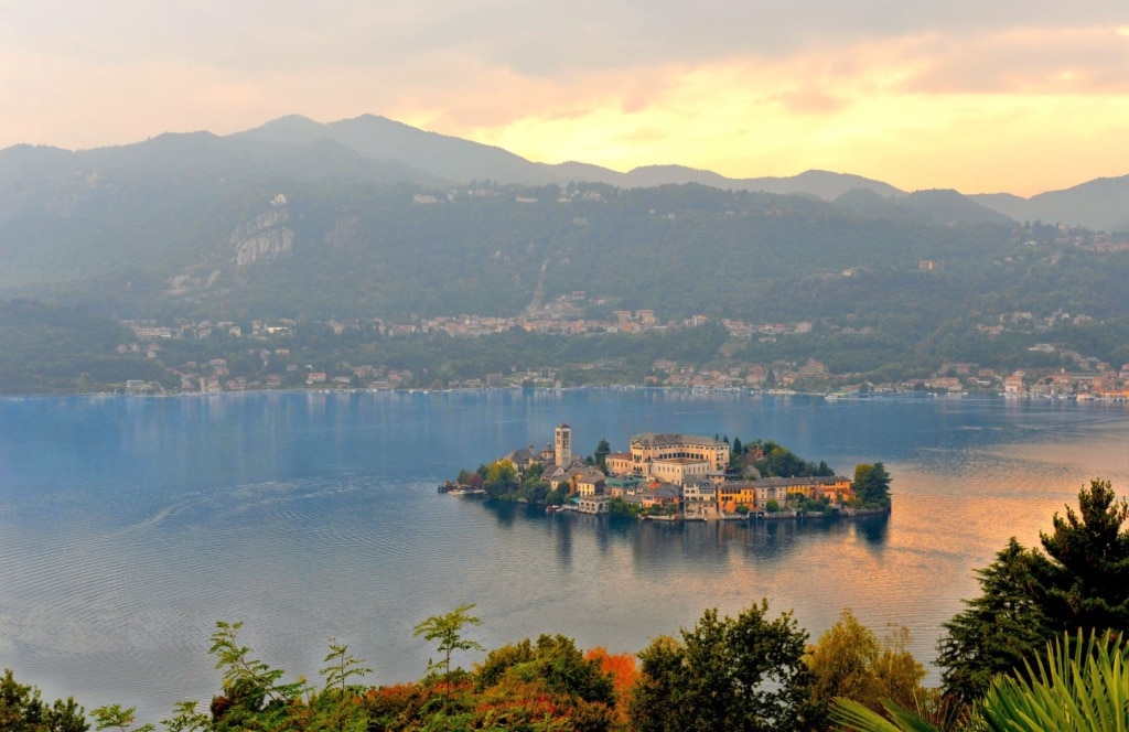 San Giulio auf dem See Orta
