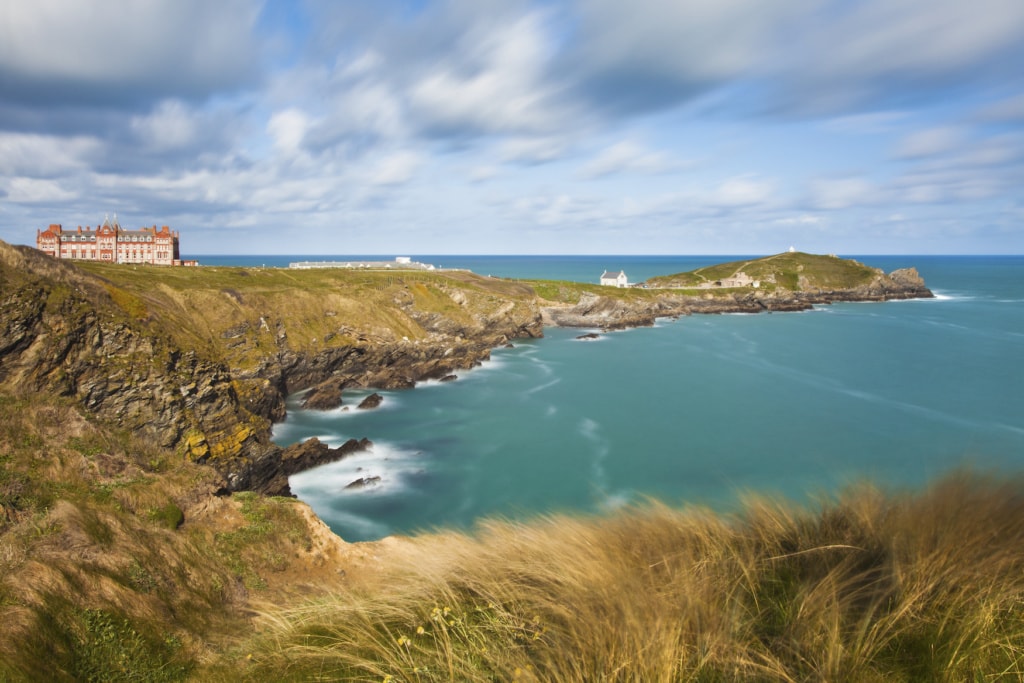 Blick auf Lizard Point in Südengland