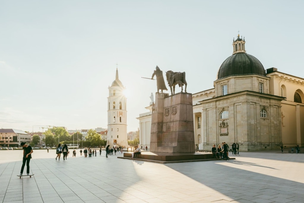 Kathedralenplatz Vilnius