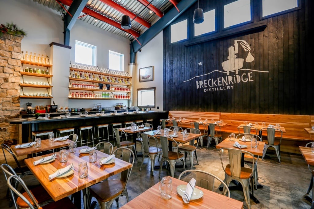 Restaurant der Breckenridge Distillery