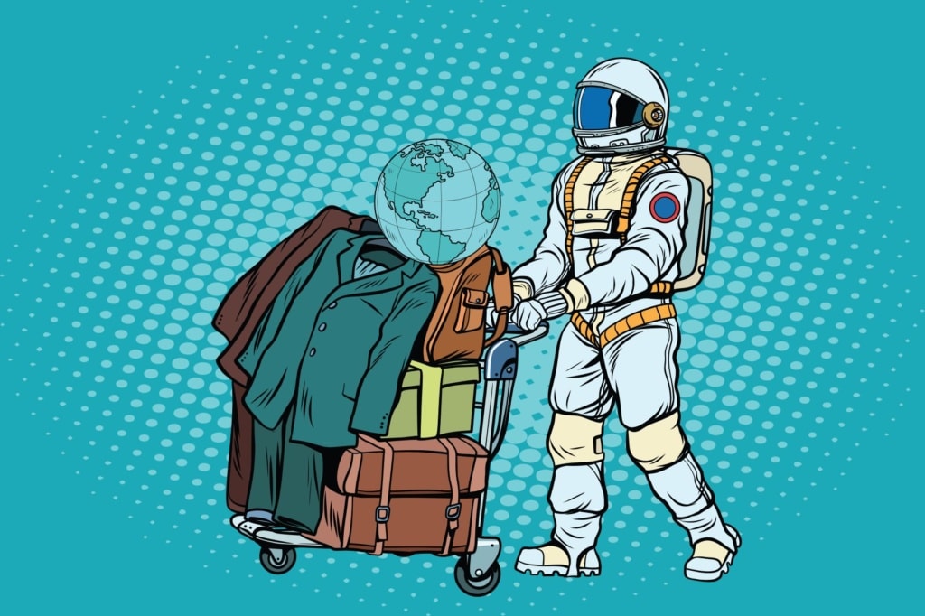 Weltraumtourismus: Astronaut als Urlauber