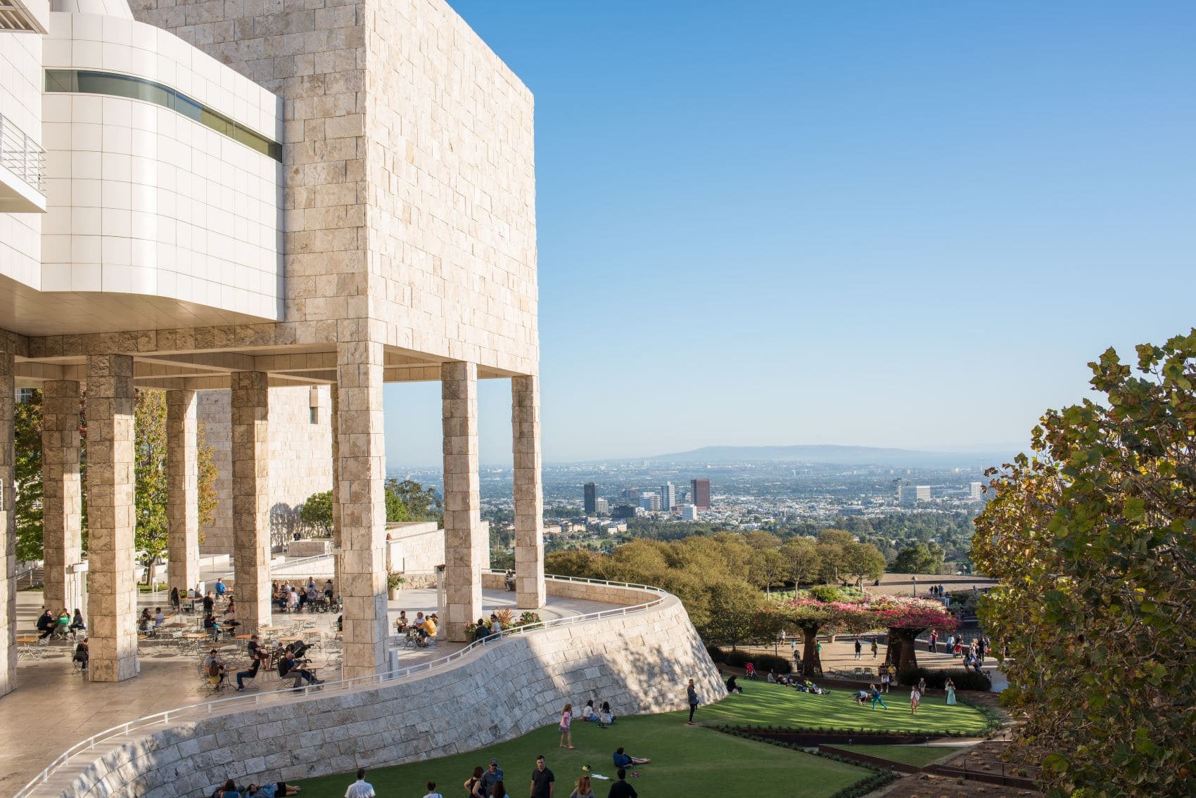 Getty Center in Los Angeles: Gebäude, Garten, Ausblick