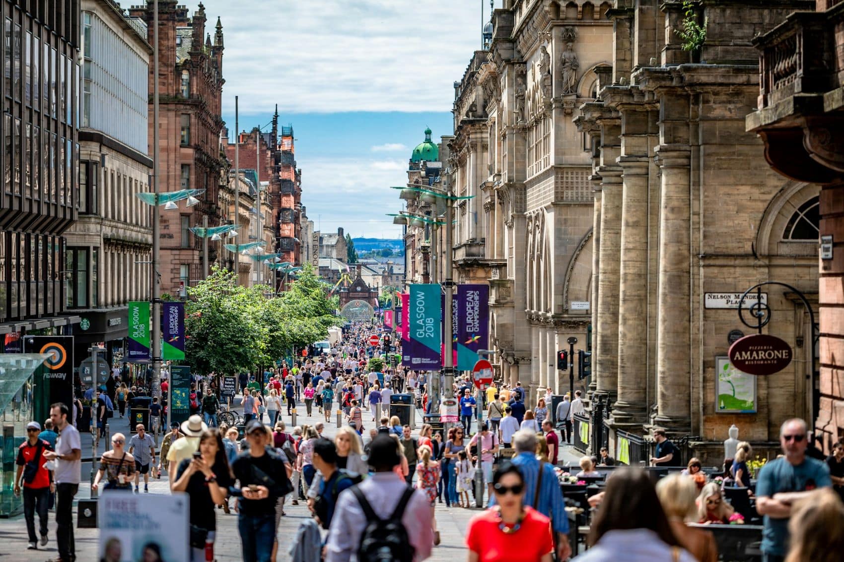Buchanan Street in Glasgow