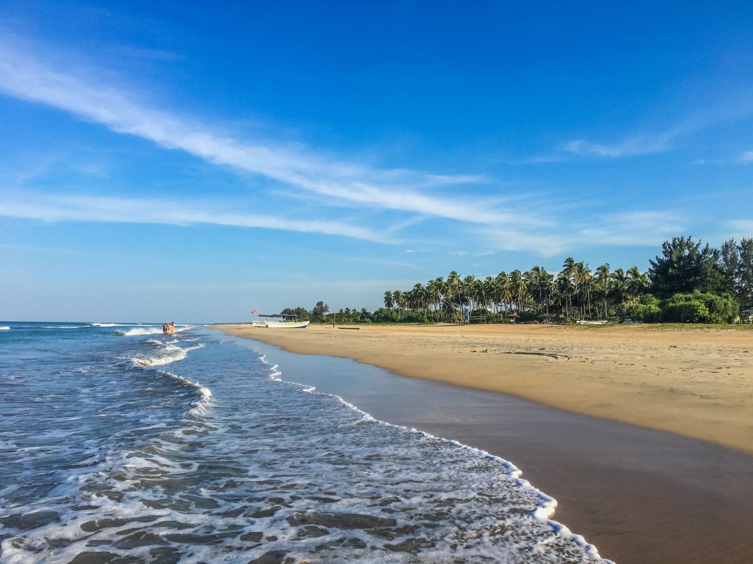 Der Strand in Nilaveli, im Nordosten Sri Lankas, ist menschenleer und traumhaft schön