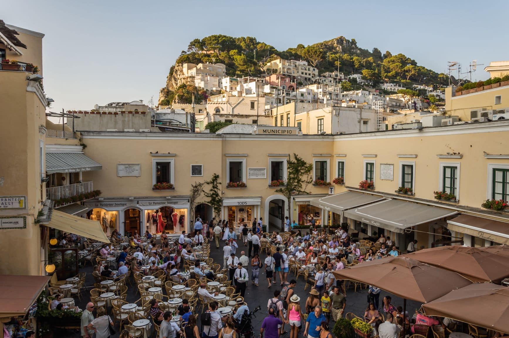 Piazzetta auf Capri