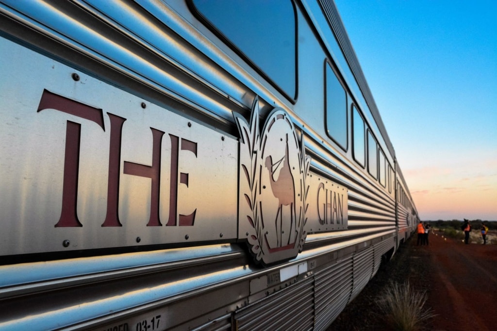 Logo The Ghan