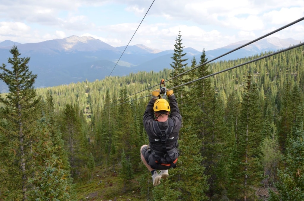 Zipline in Breckenridge