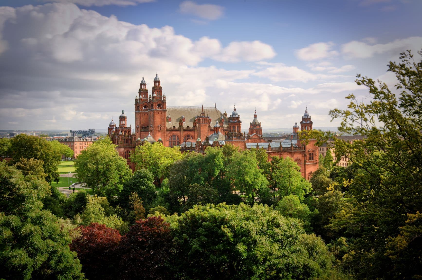 Kelvingrove Park in Glasgow